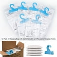 Wisesorb Moisture Absorber Refill Hanging Bags, 12 Pack (7 oz. ea.) of