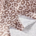 thumbnail image 5 of ANMINY Satin Sheets Silk Sheets King Pink Leopard Bed Sheet Set Deep Pocket Bed Flat Fitted Sheet, 4-Pieces, 5 of 7