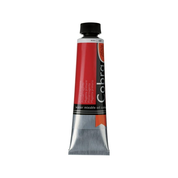 Royal Talens Cobra Artist Water Mixable Oil Color, 40ml, Primary Magenta