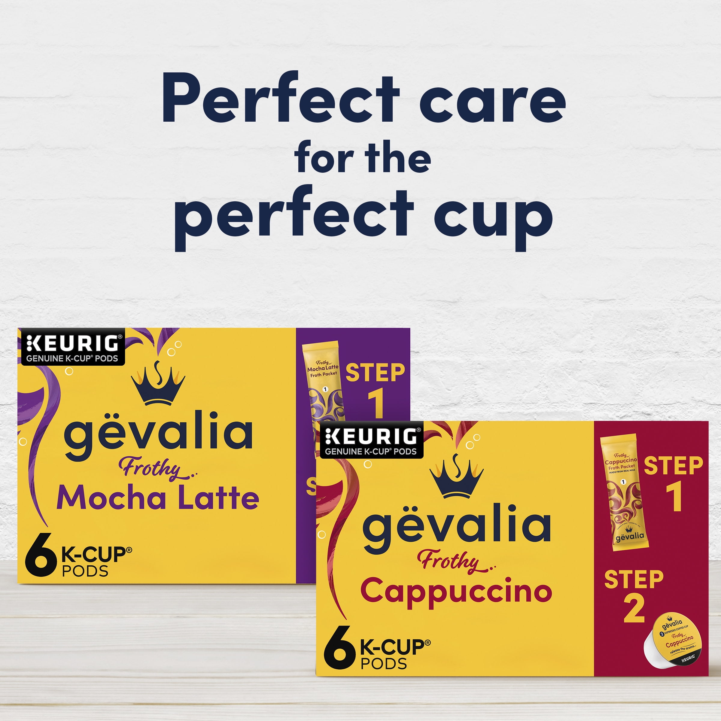 Gevalia Frothy 2-Step Cappuccino 