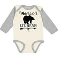 thumbnail image 3 of Inktastic Mamaw Grandma Lil Bear Grandson Gift Boys Long Sleeve Baby Bodysuit, 3 of 5