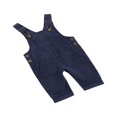 thumbnail image 2 of Baby Girl Boy Velvet Strap Suspender Overalls Pant Solid Jumpsuit Bib Pants One-Piece Spring Fall Clothes, 2 of 7