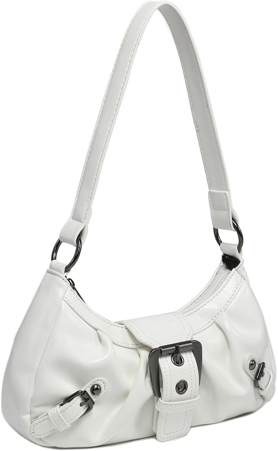 Shoulder Bag for Women Top Handle Handbag Purse Y2K Hobo Clutch Small Punk Purse Trendy