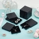 thumbnail image 4 of 10 cajas de cartón para joyas con cajones, color negro, para regalo de mujer., 4 of 9