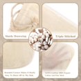 thumbnail image 3 of shiyou-Nut Milk Bag Cheese Cloths for Straining Reusable Cloth Bag for Straining Cheesecloth for Straining Cheese Cloths Bags for Yogurt Strainer Juice Nutmilk 12"x12" 100% Unbleached Cotton Cheese, 3 of 4
