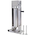 thumbnail image 5 of Barara King Stainless Steel Commercial Sausage Stuffer,Dual Speed Vertical Sausage Maker 11Lb/5L, Meat Filler With 4 Stuffing, 5 of 8