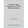 Pre-Owned A Guide to Basic Programming (Hardcover) 0201071061 9780201071061