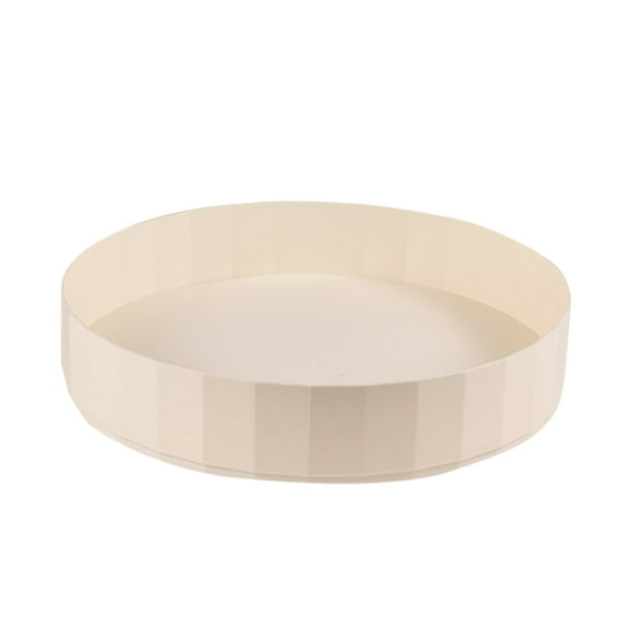 Pantry Cabinet Lazy Susan Turntable - 10 Inch Non-Slip Lining Kitchen Storage Turntable for Cabinet, Pantry, Refrigerator, Countertop - Spinning Organizer for Spices, Condiments, Baking