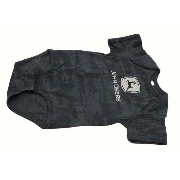 John Deere Grey Camo (18 Months) Infant Bodysuit - LP79024