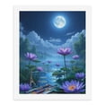thumbnail image 5 of Paint By Numbers Kit for Adults Beginner - Moonlit Water Lilies Night Sky Painting DIY Canvas Painting Kits for Adults, Frameless Paint By Number for Adults for Home Wall Decor 16x20 Inch, 5 of 7