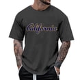 thumbnail image 1 of LUOGENLI T-shirts pour Homme pour Hommes T-Shirt à Imprimé Floral à Manches Courtes à Col Rond pour Tenue Décontractée Tee T-shirts Hommes Blanc Pâques 4TG T-shirts pour Hommes T-shirts Graphiques Saint-Valentin Gris Foncé S, 1 of 4