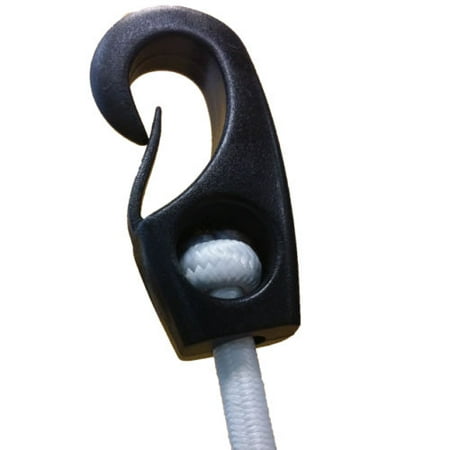 MTP 50 Nylon Bungee Hook for shock cords 3/16, 1/4 5/16 Kayak UV Resistance Lashing HOOK CLIP FOR KAYAKS CANOE BOAT HIGHLY
