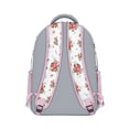 thumbnail image 4 of Romantic Rose and Peony Pattern Bookbag - Lightweight School Backpack with Padded Straps, 4 of 6