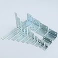 thumbnail image 1 of Corner code hardware connector clothing cabinet l-shaped angle code right angle 90 degree furniture connector layer bracket triangle iron, 1 of 4