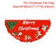 thumbnail image 3 of Christmas Outdoor Fan-shaped Flag Banner Christmas Decor for Home 2023 Cristmas Drop Ornament Xmas Navidad Gift New Year 2024, 3 of 5
