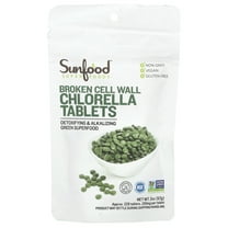 Sunfood Superfoods Chlorella Tablets, 2.0 Oz