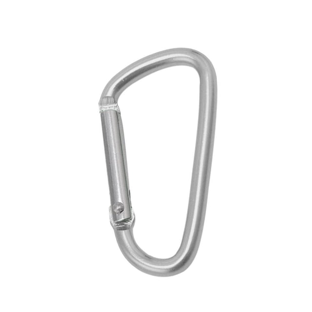 D Clip Carabiner Snap Spring Clasp Hook Keyring Camping Carabina Small 3 FAST
