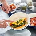 thumbnail image 4 of GreenPan Rio Ceramic Nonstick 7", 9.5" and 11" Frypan Set | Navy, 4 of 6