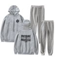 thumbnail image 1 of Sudadera con capucha de cuello redondo para hombre y mujer, traje de moda, pantalones de venta directa de fábrica xuanjing unisex, 1 of 2