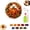 4-inch - 1 pc, variant on 4In/10In Autumn Harvest Pumpkin Diamond Art Hanging Ornament Kit, DIY Hanging Diamond Art Fall Pendant Kit, with Sunflowers Maple Leaves Berries, Crystal Hanging Ornament Sign for Home Decor