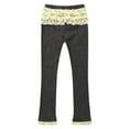 thumbnail image 2 of Richie House Girls' Denim tight trousers with lace details RH0999, 2 of 7