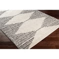 thumbnail image 3 of Taza shag Gray 7'10" x 10' Global Rectangle Area Rug, 3 of 7