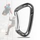 thumbnail image 2 of Outdoor Climbing Carabiner Heavy Duty Carabiner D Shape Carabiner eyring Snap Hook Outdoor for Hammocks ANGGREK Otros, 2 of 8