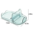 thumbnail image 3 of Ganfancp 2-Piece Heavy Duty ABS Plastic Foldable Kitchen Organizer Rack for Cutting Boards, Pot Lids, and Utensils - Versatile Storage Solution for Small Spaces in Sleek White, Blue, or Green -, 3 of 7