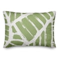 thumbnail image 2 of Creative Products Green Distressed Abstract Rectangles 14x20 Indoor / Outdoor Pillow, 2 of 3