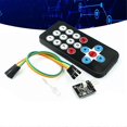thumbnail image 3 of Remote Control Module HX1838 Infrared Wireless Remote Control Kit Remote Control Robot Multi-Functio, 3 of 5