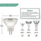 thumbnail image 4 of Mr11 Halogen Bulbs (pack Of 12), Gu4 Halogen Lamp 12v 20w, Mr11 Gu4 Dimmable Bulb Glass Cover For Ceiling Light, 2 Pin Halogen Bulb 2700k Warm Wh, 4 of 4