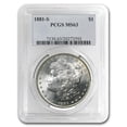thumbnail image 3 of 1878-1904 Morgan Dollars MS-63 PCGS (10 Different Dates/Mints), 3 of 4