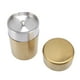 thumbnail image 1 of LATA DE TÉ, TARRO DE HOJA DE TÉ DE AZÚCAR DE CAFÉ SELLADO A PRUEBA DE HUMEDAD DE ACERO INOXIDABLE 304 Dorado, Sellado Eficiente, Almacenamiento multifuncional, Fácil de Usar,, 1 of 7