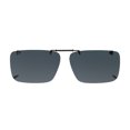 thumbnail image 2 of Solar Shield Dioptics Unisex Rectangle Fashion Sunglasses Black, 2 of 5
