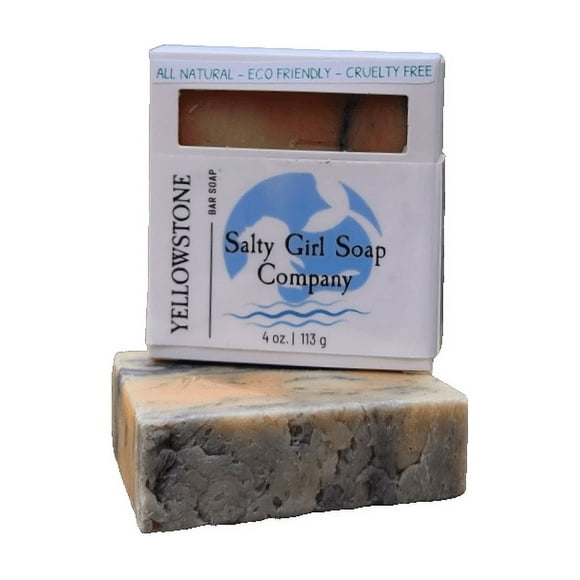 Yellowstone Soap Bar for Men Bar Soap, Natural Skincare by Salty Girl Soap Co