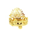 thumbnail image 1 of Aleación Hueco Tallado Luz Y Sombra Mantequilla Portalámparas Candelabro Dorado Candelabro Budista Decorativo Altar Budista Accesorio Para Salón Budista Festival Budista Minnieouse HA026750-01, 1 of 5
