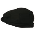 thumbnail image 2 of Big Men's Wool Blend Ivy Cap - Black XL-2XL, 2 of 5