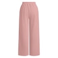 thumbnail image 6 of HSHMT Suits for Women 2 Piece I'm Just A Girl Bow Trim Print Sweatsuit Sets T Shirt Trousers Two Piece For Women, 6 of 6