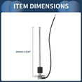 thumbnail image 3 of Unique Bargains Fuel Sending Unit and Gauge Kit 342mm Length Boat Fuel Sending Unit Marine Fuel Sender Unit Metal Black Silver Tone 240-33 Ohm, 3 of 6