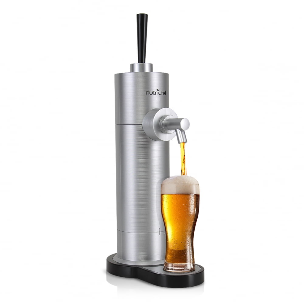 NutriChef PKBRFMSR22 Automatic Beer Dispenser Portable Beer Pump