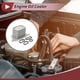 thumbnail image 2 of Enfriador de aceite de motor Unique Bargains para BMW X1 2014-2022, enfriador de aceite de transmisión con 4 juntas tóricas No.11428585238, aleación de aluminio tono plateado, 1 juego, 2 of 6