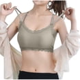 thumbnail image 2 of REORIAFEE Women's Bras Pull on Push up Bra Comfortable Lace Padded Bras L-XL, 2 of 4