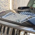 thumbnail image 2 of Front deck ventilation opening with handle cover suitable for 2003-09 Hummer H2 chrome accessories-, 2 of 3