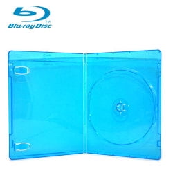6mm Slim Single Blu Ray Premium Dvd Cases With Blu Ray Logo 50 Pack Walmart Com Walmart Com