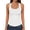 White, variant on JULMCOMO Ribbed Tank Tops for Women Scoop Neck Slim Fit Casual Tank Tops Sleeveless Solid Comfy Summer Shirts Red 2XL
