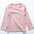 thumbnail image 2 of Kids Long Sleeve Tees - 100% Cotton Crew Neck Super Soft Cotton T Shirts 1-9 Years, 2 of 7