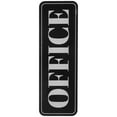 thumbnail image 5 of The Office Door Sign Black Wall Sign Hanging Sign Sticker For Your Home And Business With Bigger Letters Acrylic Self Adhesive Sign, 5 of 8