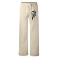 thumbnail image 5 of WEAIXIMIUNG Pantalon Cargo Doublé Homme Mode Décontractée Numérique 3D Jambe Droite Style Business, 5 of 5