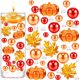 thumbnail image 2 of Isvgxsz Clearance Artificial Mini Pumpkins, Faux Foam Pumpkins with Lifelike Maple Leaves Acorns and Red Berries for Halloween Thanksgiving Wreath Garland Making and Centerpiece Decoration, 2 of 9