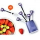 thumbnail image 5 of Juego De Tenedores Para Frutas, Acero Inoxidable Cute Cartoon Becerro Animal Postre Portátil Selecciones De Alimentos Tenedores De Oliva Pickle Grabber Para Viajes De Fiesta, 5 of 7